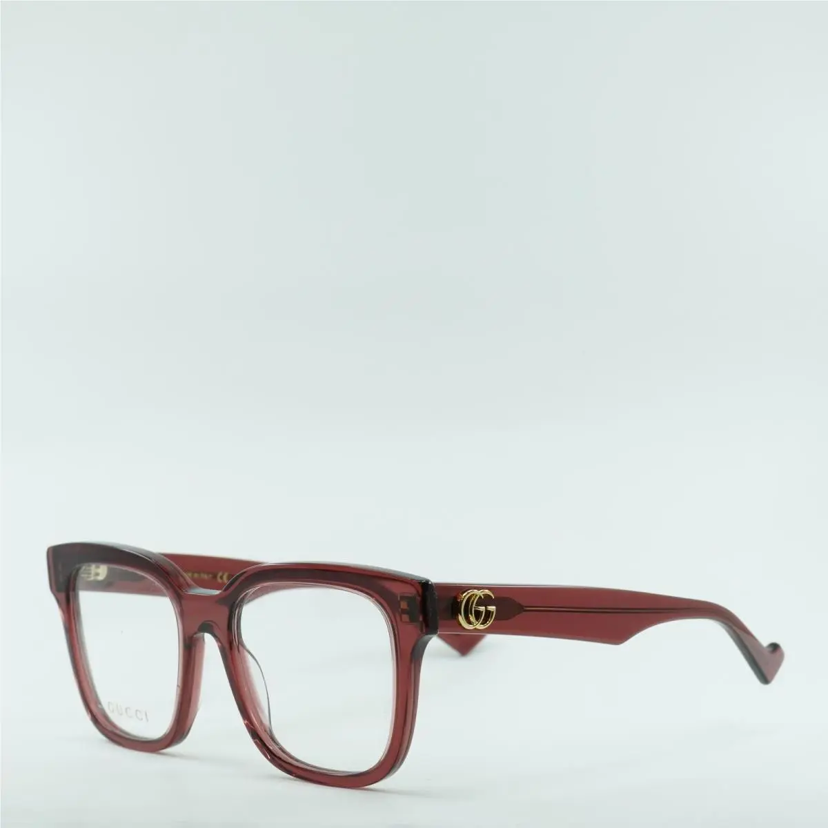 Gucci GG0958O 006 Burgundy 52mm Eyeglasses