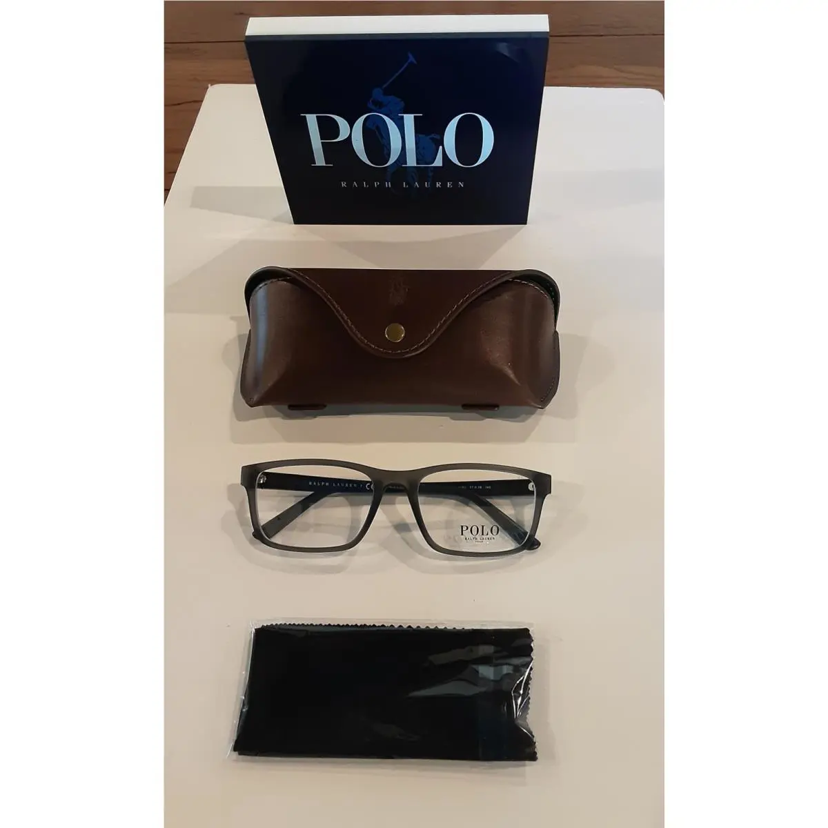 Ralph Lauren Polo Frames PH 2212 5763 Gray 57-19-145 W/case
