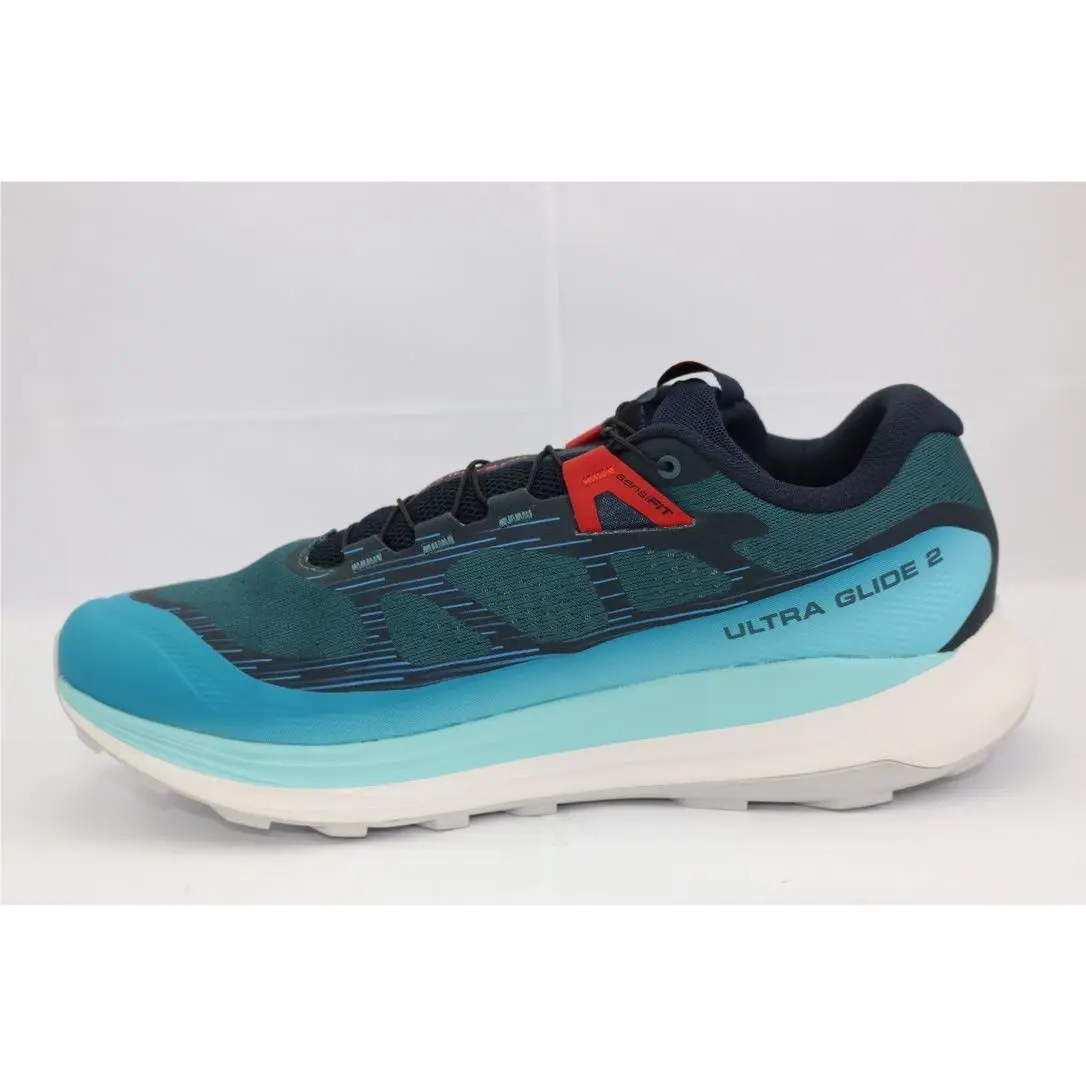 Salomon shoes - Salomon Ultra Glide 2 - Ultra Glide - 47042536M0 - Blue, Manufacturer: Atlantic Deep/Blue Radiance/Fiery Red 11