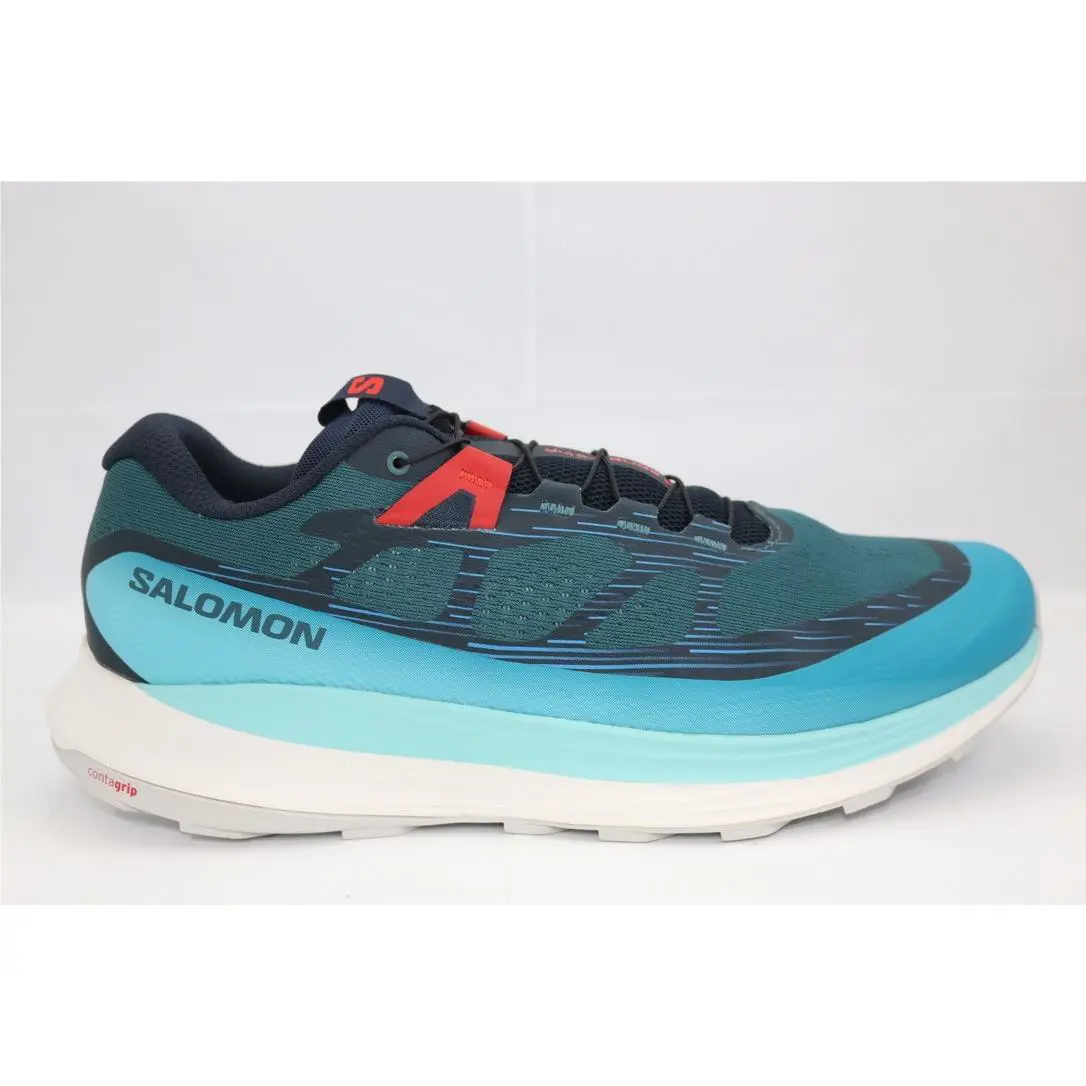 Salomon shoes - Salomon Ultra Glide 2 - Ultra Glide - 47042536M0 - Blue, Manufacturer: Atlantic Deep/Blue Radiance/Fiery Red 6