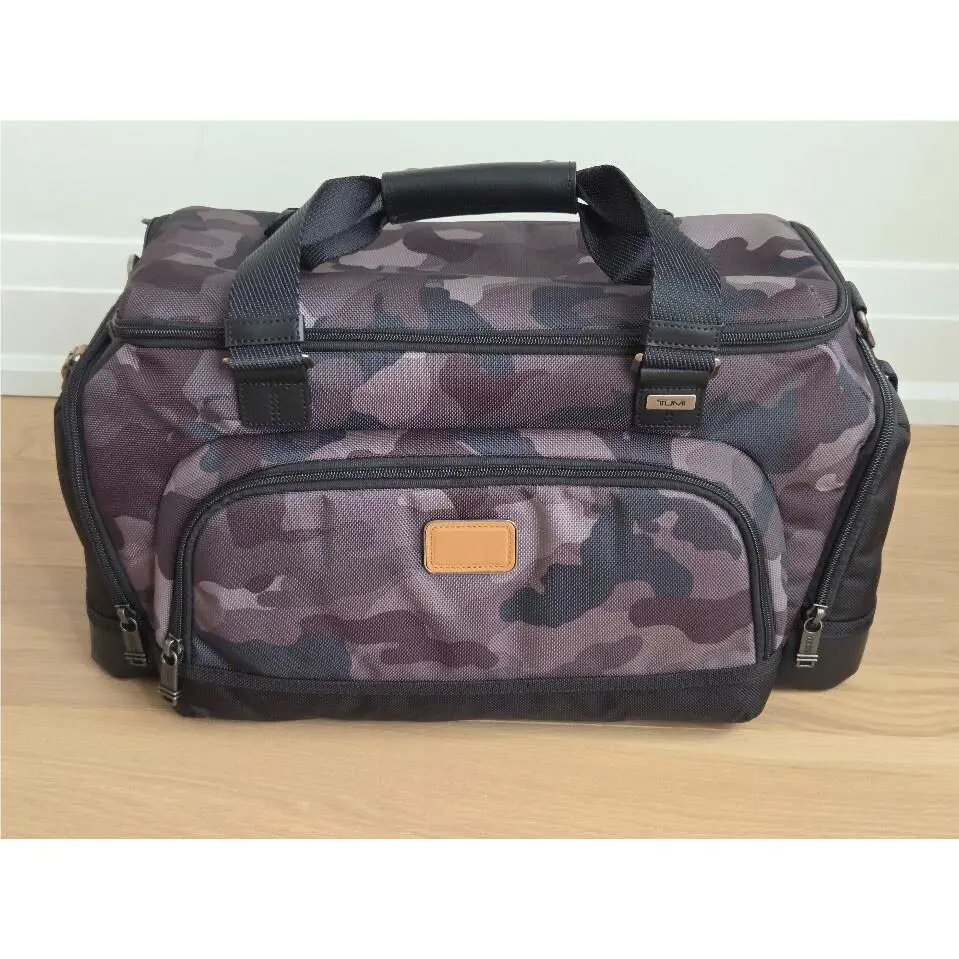 Tumi Alpha Charge 20 Duffle Weekend Bag Camo Ballistic