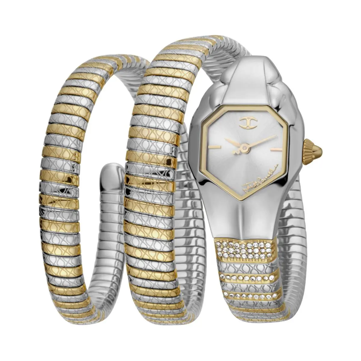 Women`s Glam Snake 22mm Quartz Watch JC1L112M0045 by Just Cavalli