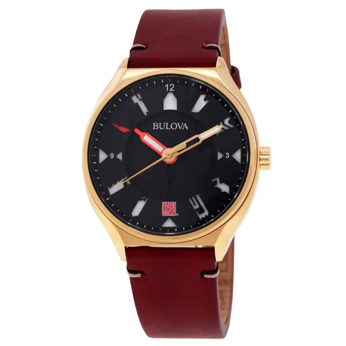 Bulova Automatic Black Dial Men`s Watch 97A192