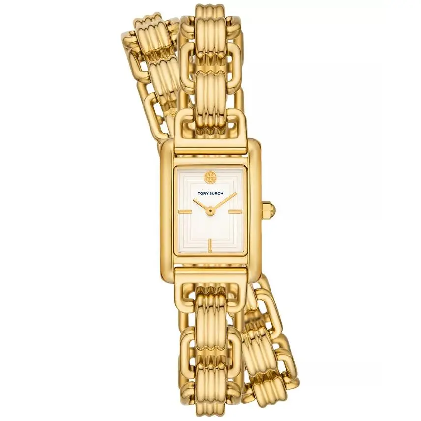 Tory Burch Watch Women’s Eleanor 3-in-1 Gold-tone Stainless Steel Bracelet 19mm