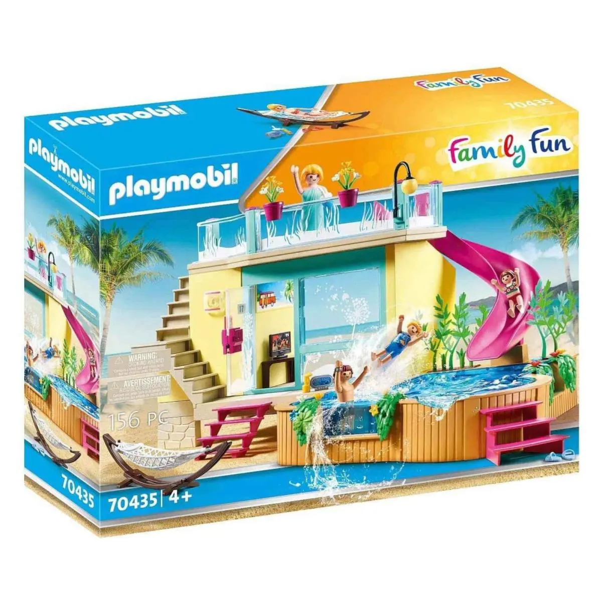 Playmobil Bungalow with Pool Hotel Bungalow with Pool
