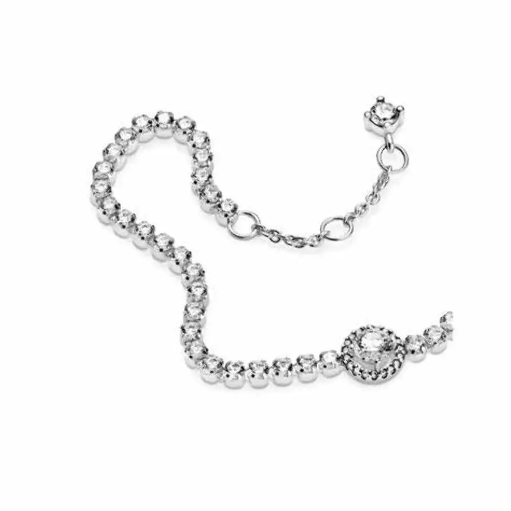 Pandora Sparkling Halo Tennis Bracelet 59941C01-18