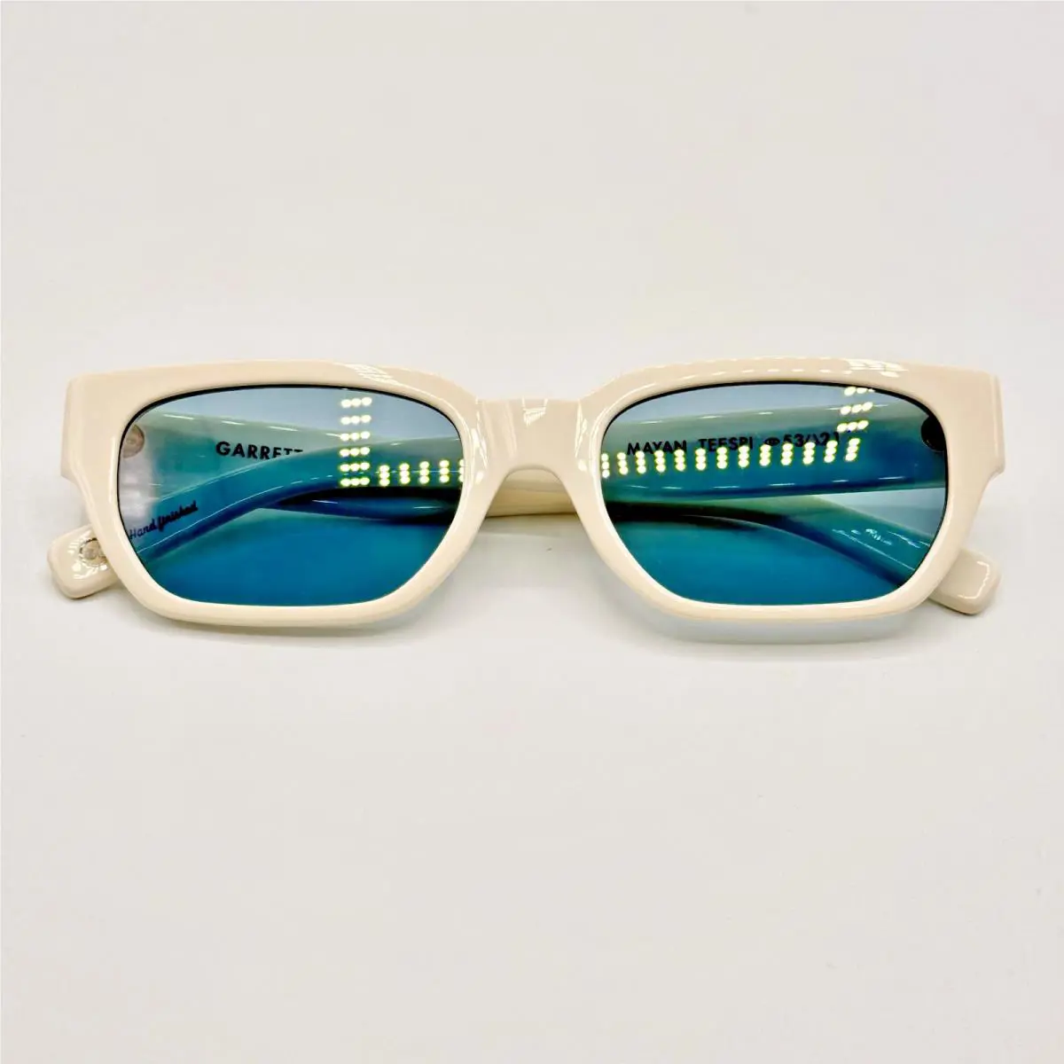 Garrett Leight Sunglasses Mayan Teen Spirit Rectangular Frame Pacifica Lens