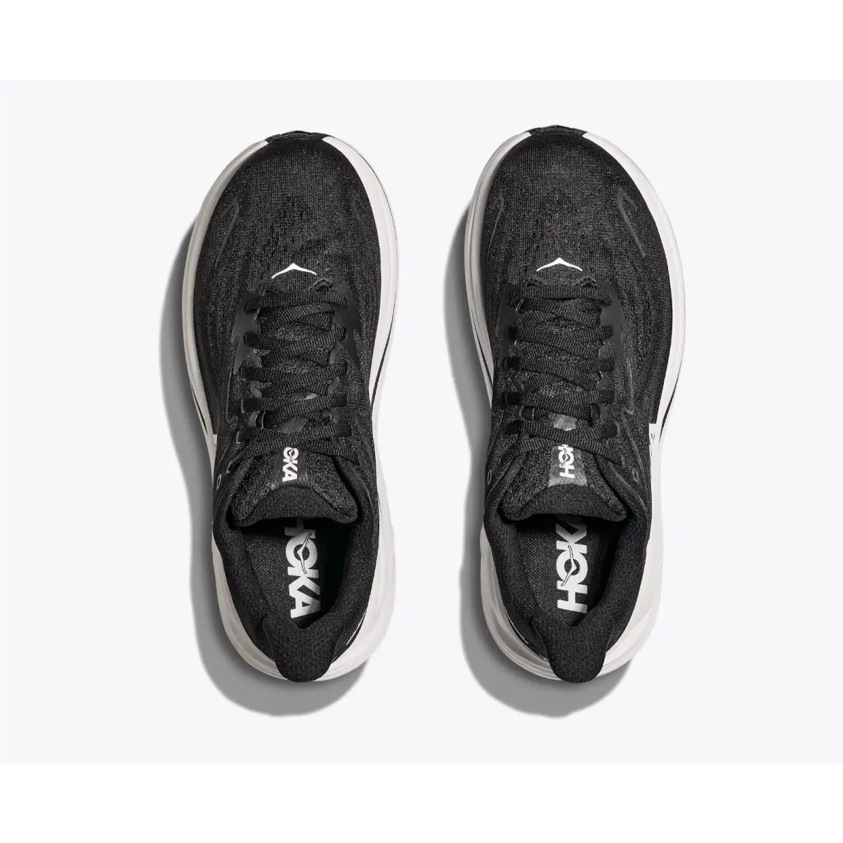 Hoka shoes - Hoka One One Clifton 10 - 1162031-BWHT - Black 11