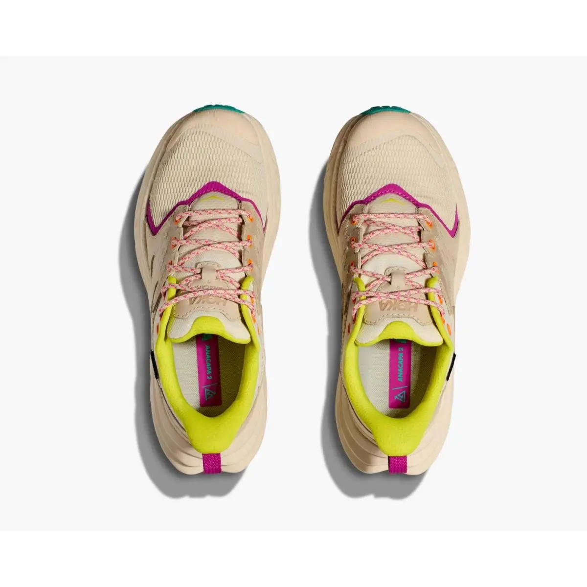 Hoka shoes - 1141630FVCT - 1141630F-VCT - Vanilla/Electric Aqua 2