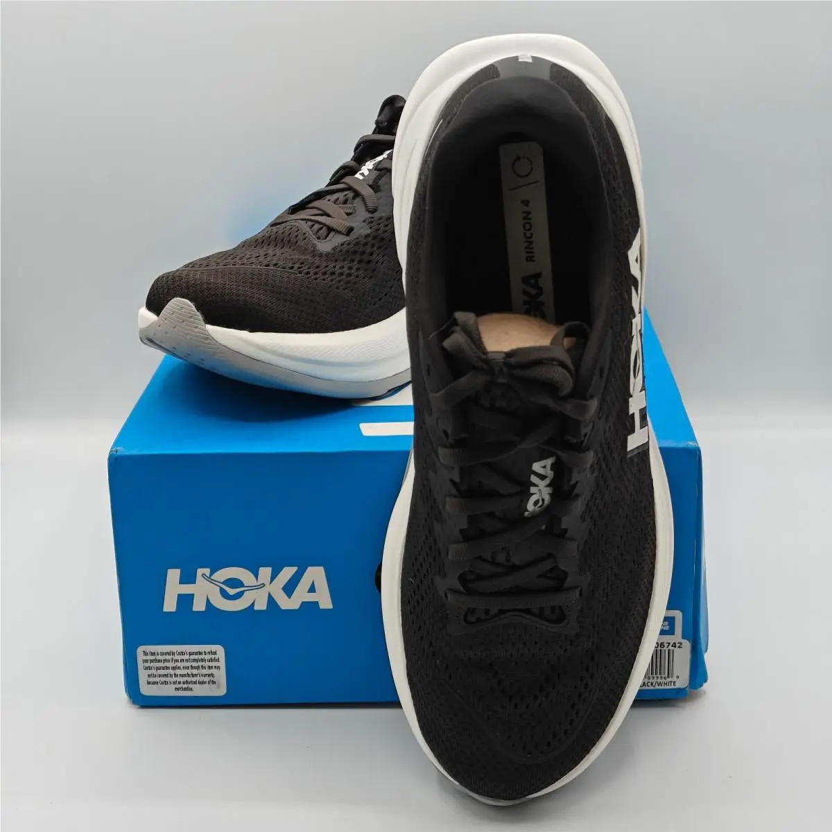 Hoka shoes - Hoka One One Rincon 4 - 1155131-BWHT - Black 0