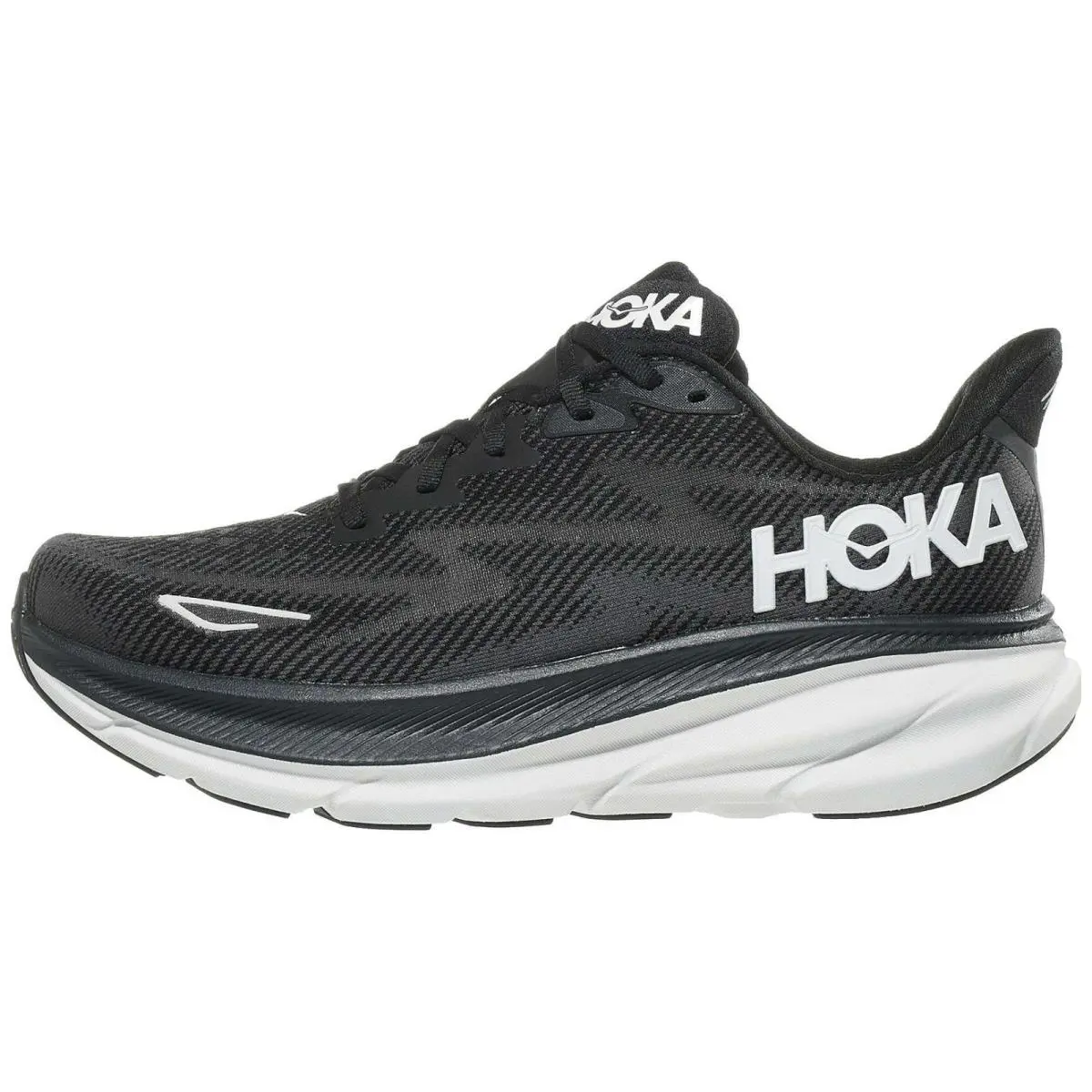 Hoka shoes - Hoka One One Clifton 9 1127895-BWHT - 1127895-BWHT - Black/White 4