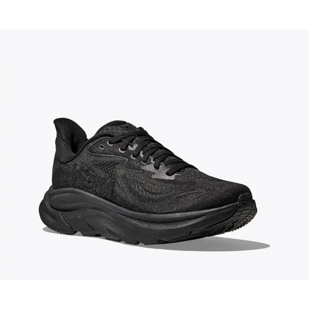 Hoka One One Clifton 10 1162030-BBLC Sneakers Men`s Black Road Running Shoes