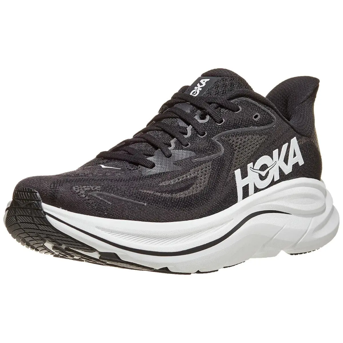 Hoka shoes - Hoka One One Clifton 10 - 1162030-BWHT - Black/White 5