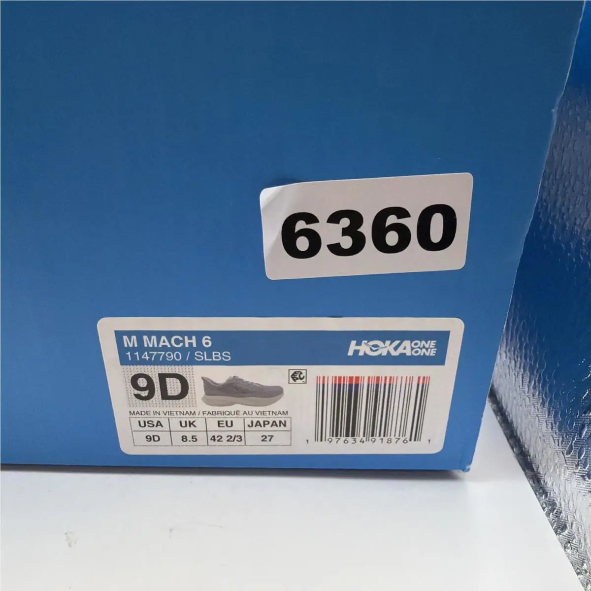Hoka shoes - Hoka One One Mach 6 - 1147790-SLBS - Gray 7