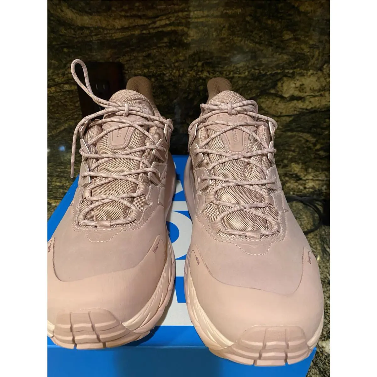 Hoka shoes - Pale Mauve/Peach Whip 0