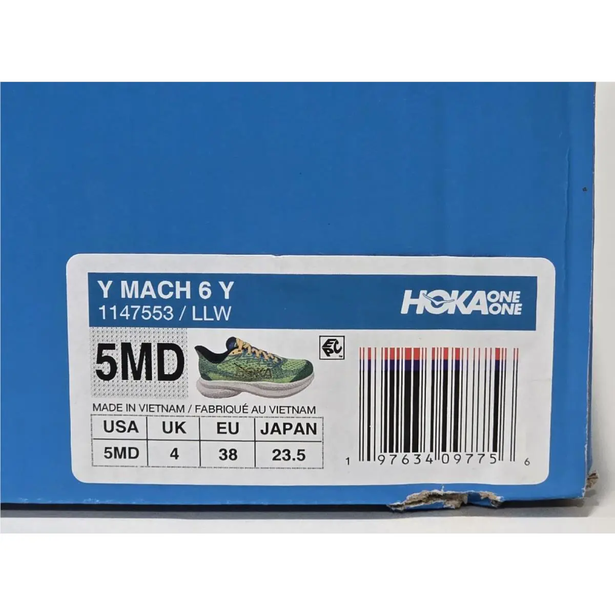 Hoka shoes - Mach 6 - Mach - Multicolor (UPC: 197634097756) 10
