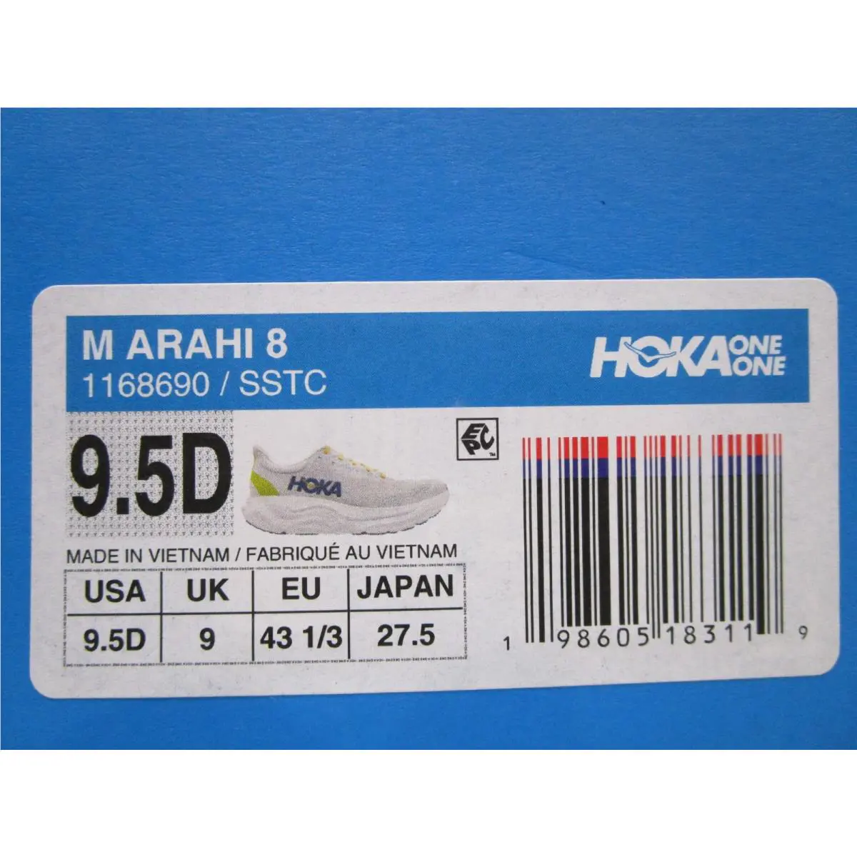 Hoka shoes - Hoka One One Arahi 8 - stardust / cosmic grey 3