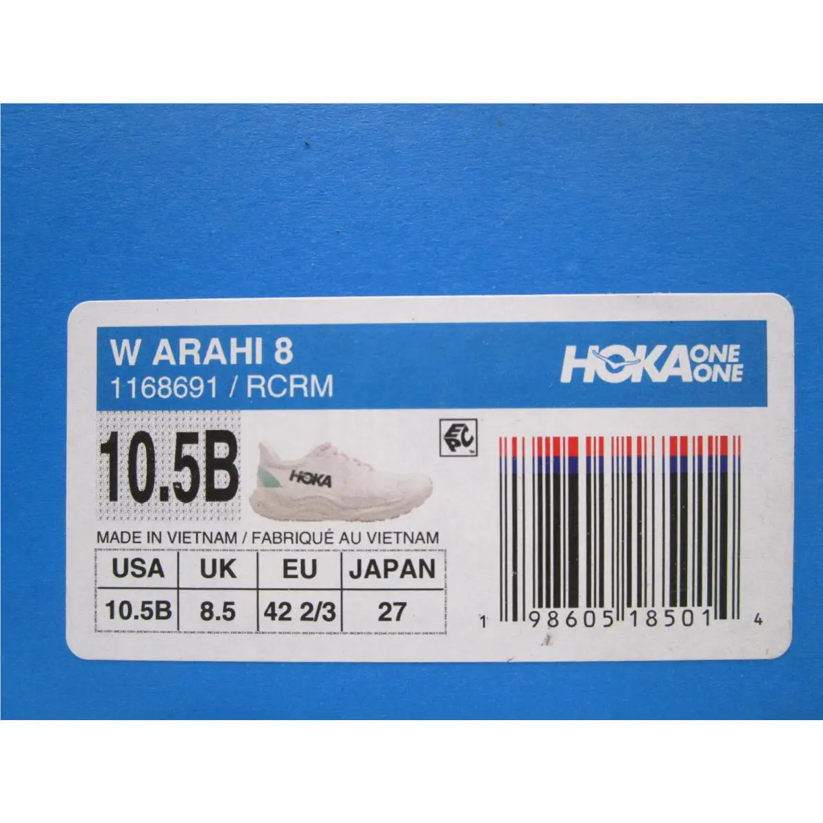 Hoka shoes - Hoka One One Arahi 8 - rose cream / alabaster 4