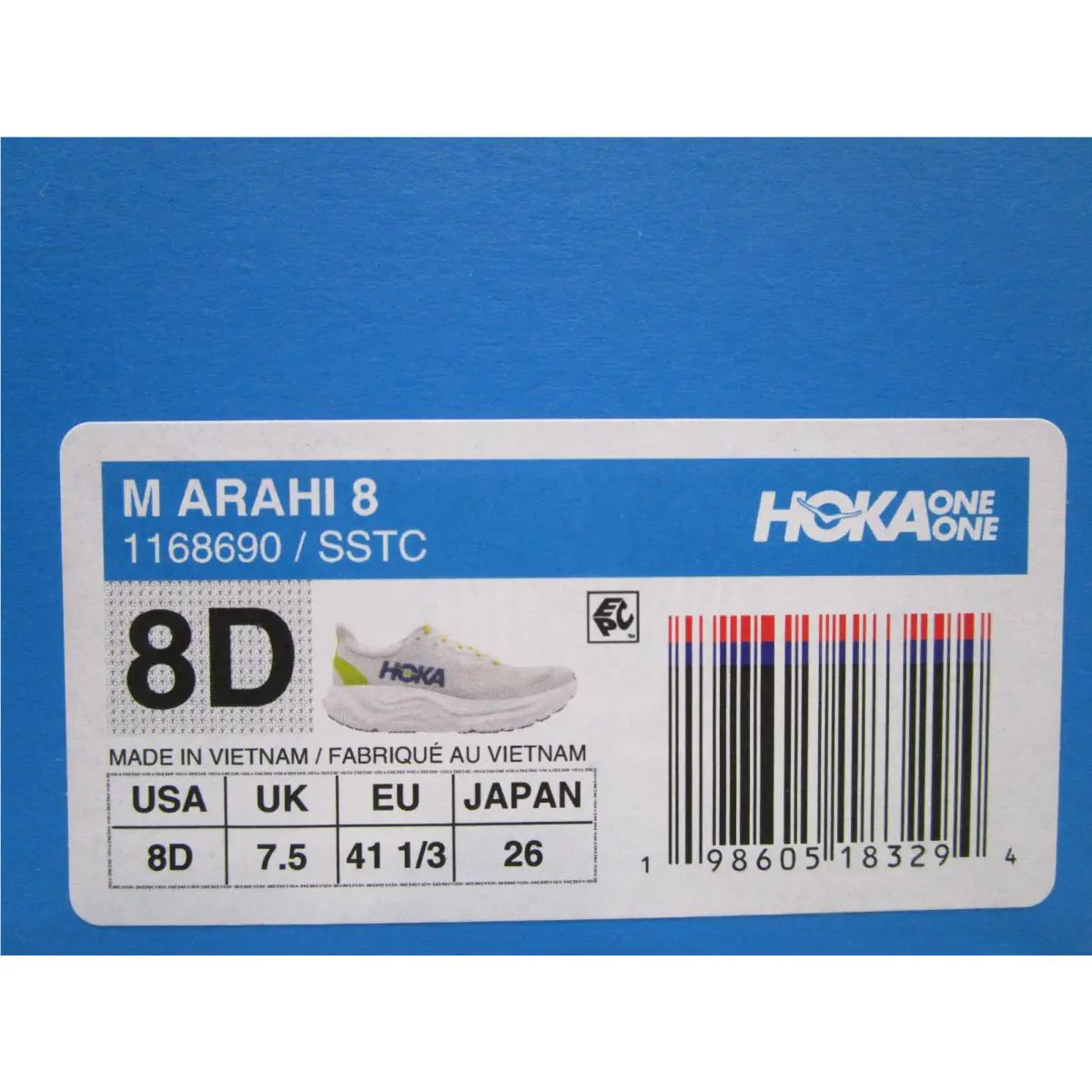 Hoka shoes - Hoka One One Arahi 8 - stardust / cosmic grey 3
