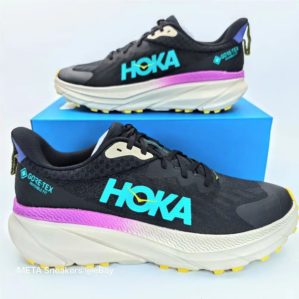 Hoka shoes - Hoka One One Challenger ATR 7 - 1134501F/BKTM - Black 7