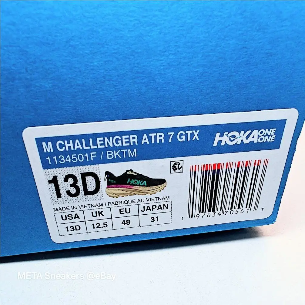 Hoka shoes - Hoka One One Challenger ATR 7 - 1134501F/BKTM - Black 1