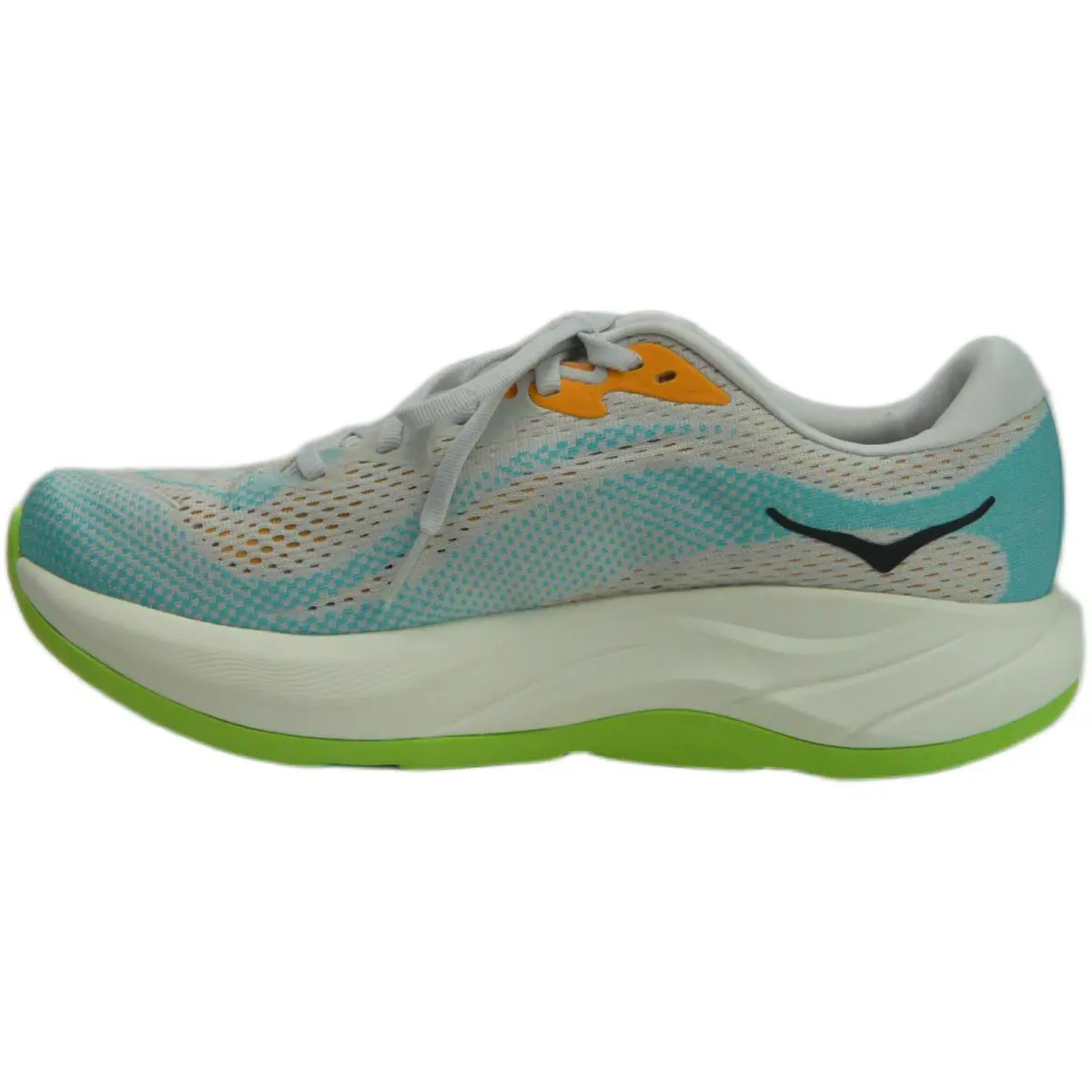 Hoka shoes - Stellar Grey / Electric Aqua (UPC: 197634617107) 8