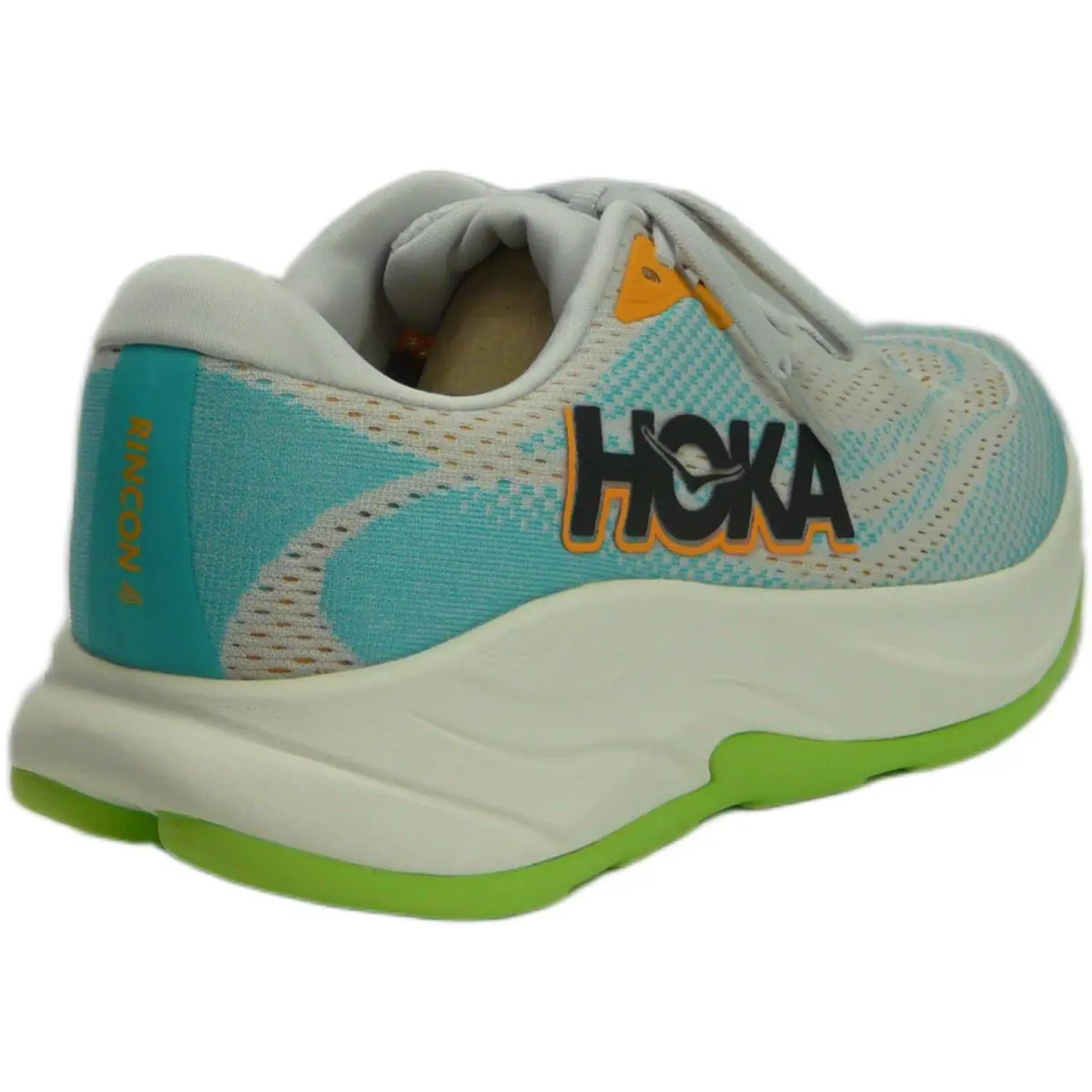 Hoka shoes - Stellar Grey / Electric Aqua (UPC: 197634617107) 5