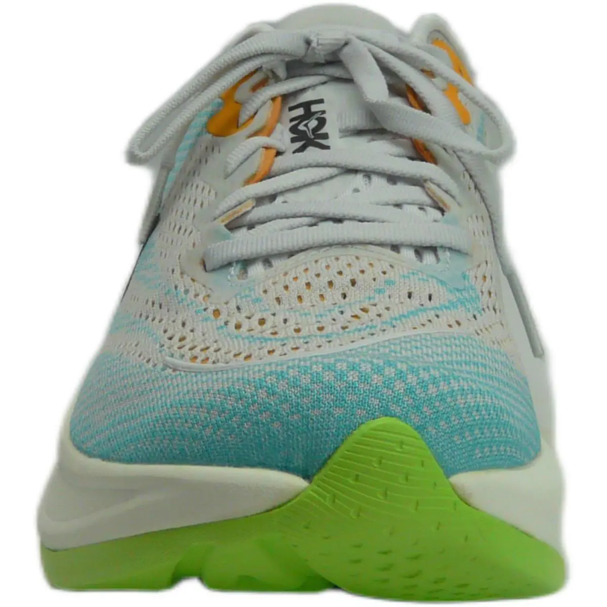 Hoka shoes - Stellar Grey / Electric Aqua (UPC: 197634617107) 7