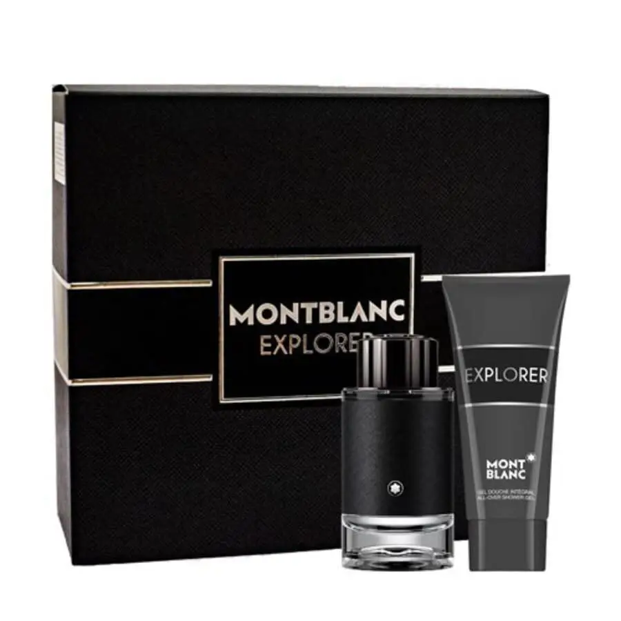 Montblanc Mont Blanc Explorergift Set 2PC 2 OZ Edp + 3.3 oz Shower Gel