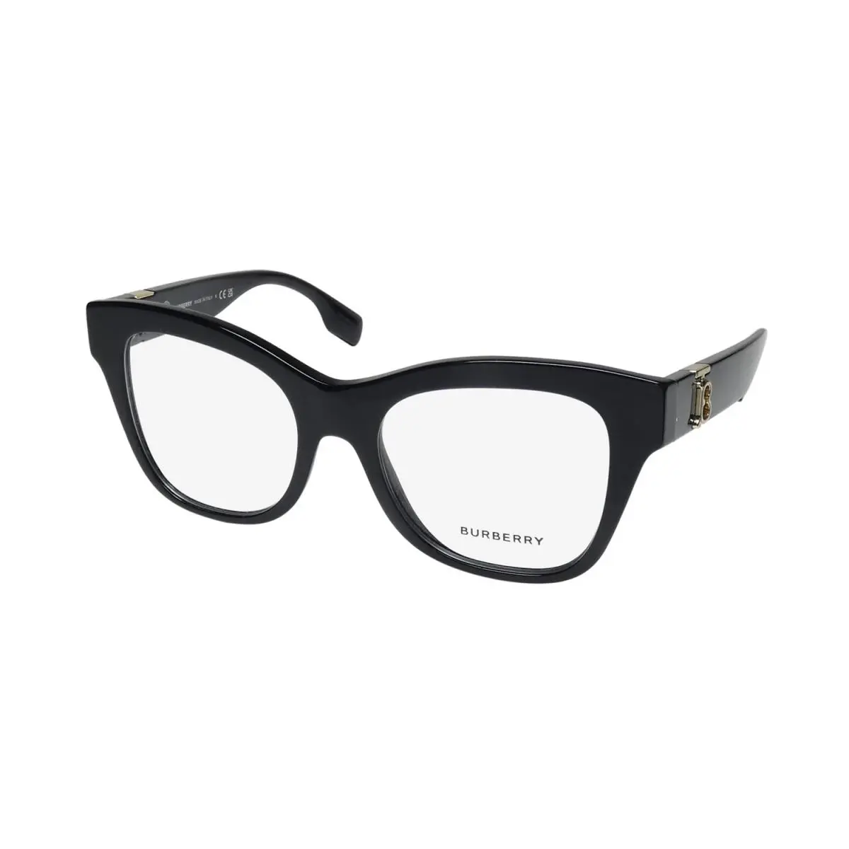Burberry 2388 Eyeglasses 3001 Womens Square 50-18-140 Plastic Black Italy