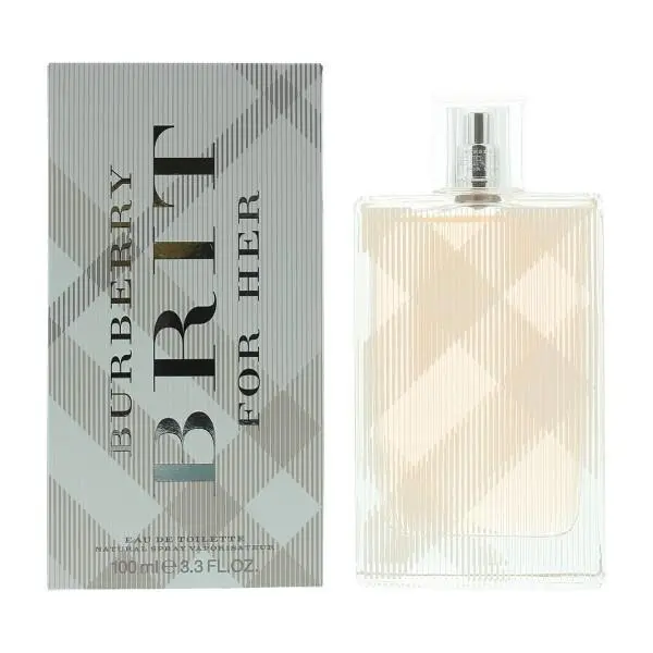 Burberry Brit by Burberry For Women Eau de Toilette Spray 3.4 oz
