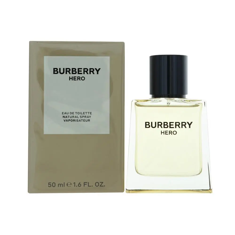 Burberry Hero by Burberry Box For Men 1.6 Oz Eau De Toilette Spray