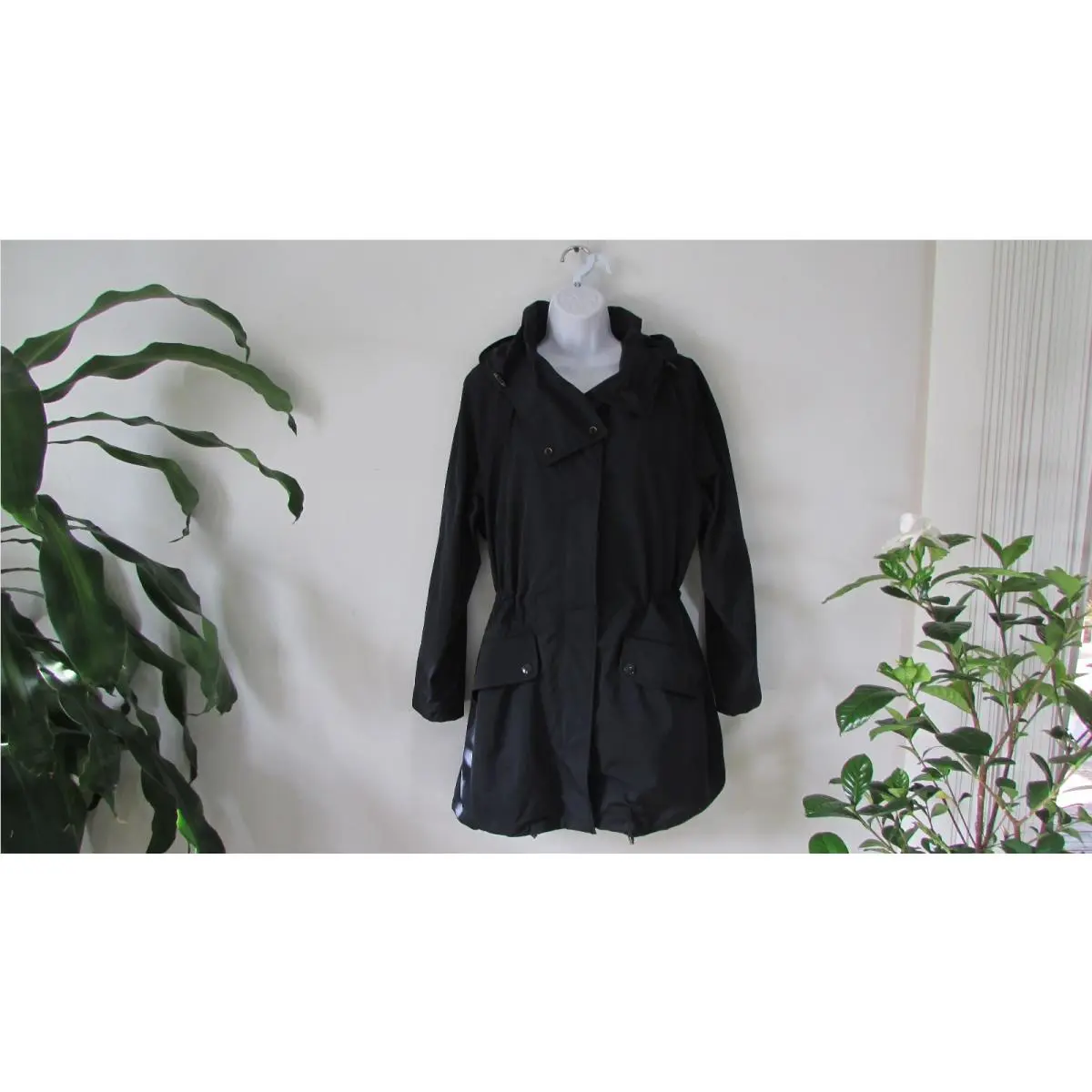Spring Windbreaker Two Jackets in One F86433 Midnight Navy Mfsrp Medium by Coach