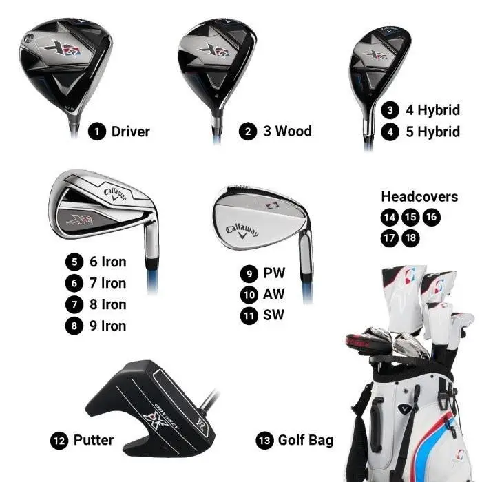 Callaway  - Callaway XR Package Set - Package Set - Red 0
