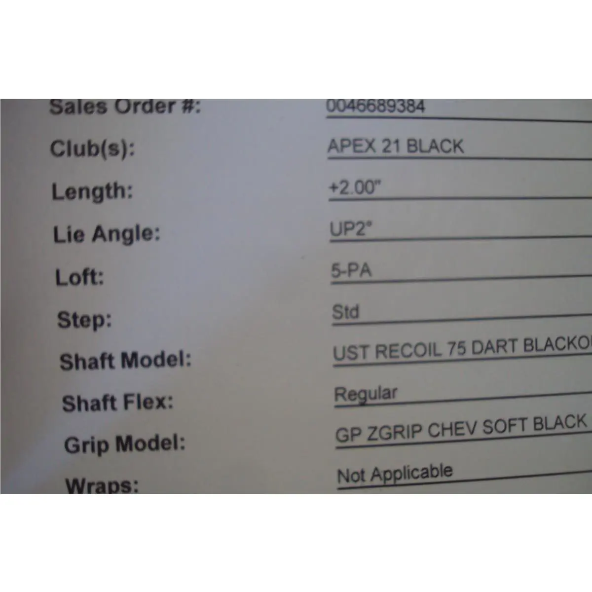 Callaway  - Apex 21 Black Forged - Apex Black Forged - Black 0