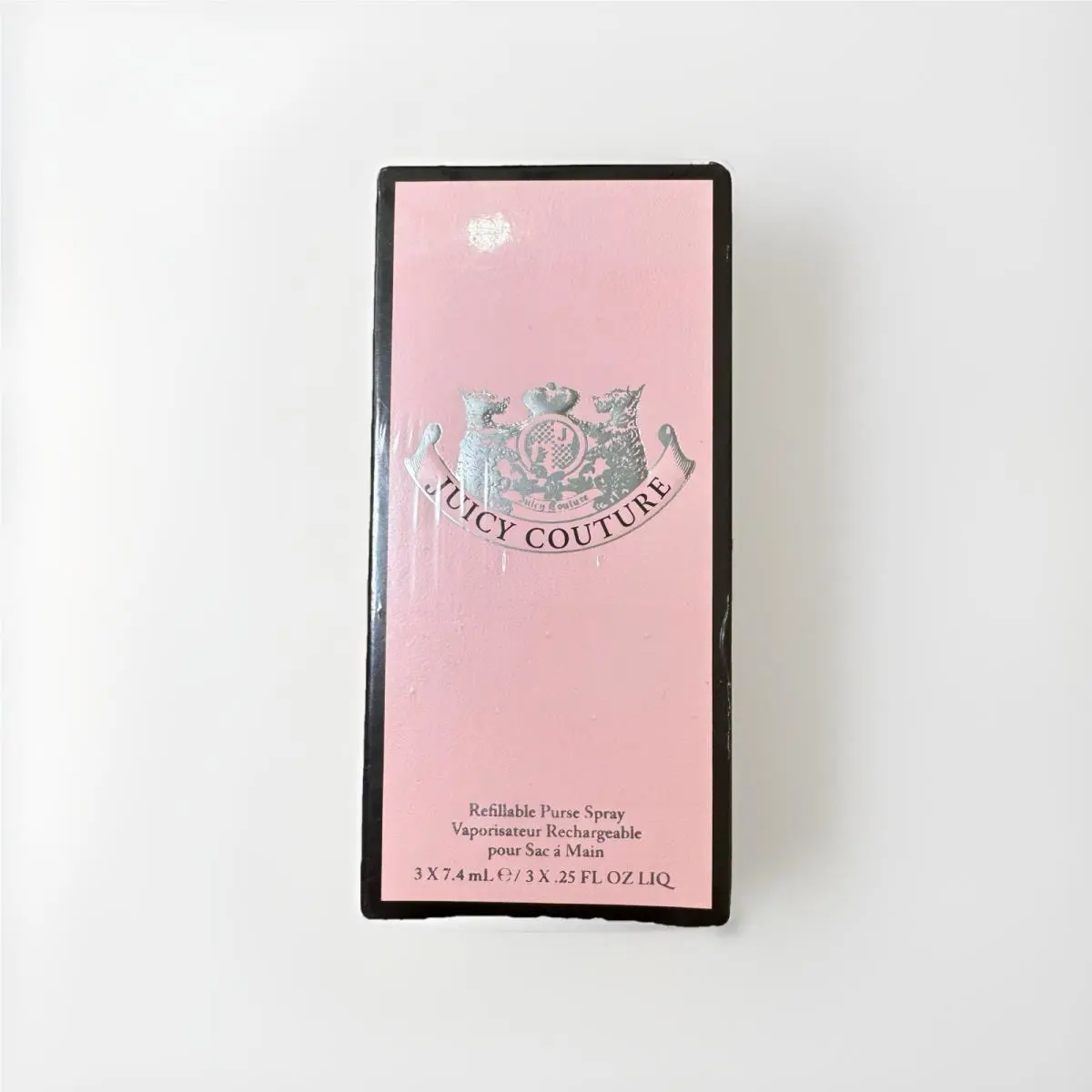 Juicy Couture Refillable Purse Spray with 2 Refill Bottles Included