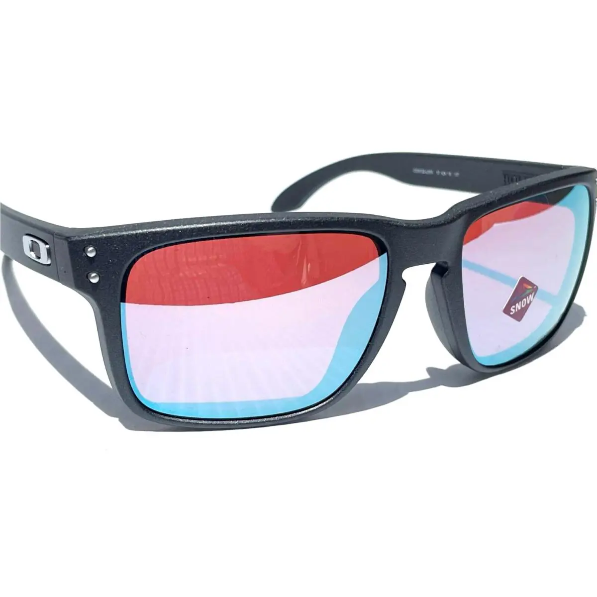 Holbrook Steel Grey Prizm Snow Sapphire Lens Sunglass 9102-U5 by Oakley