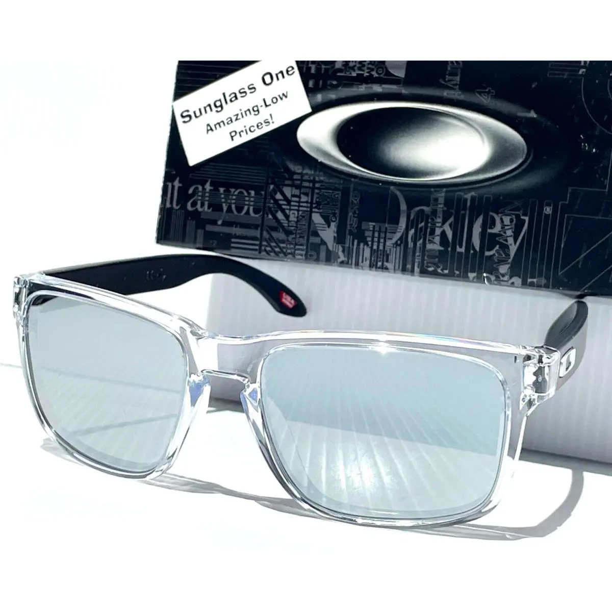Holbrook A Clear Prizm Gaming Blue Light Blocking Sunglass 9244-63 by Oakley
