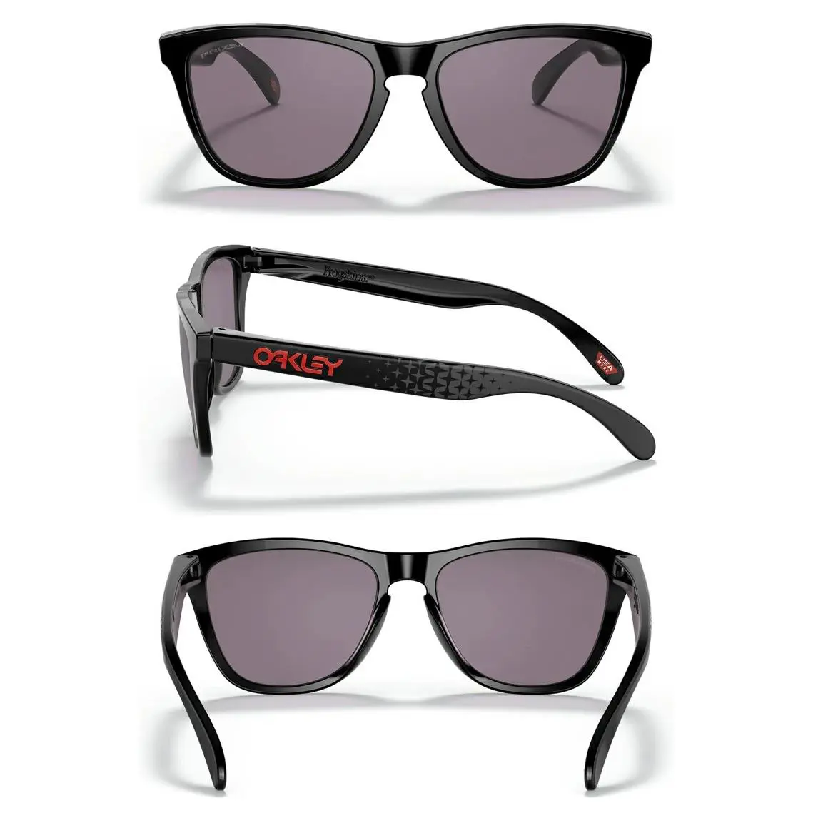 Sunglasses Frogskins A Japan Polished Black / Prizm Grey OO9245-B8 by Oakley