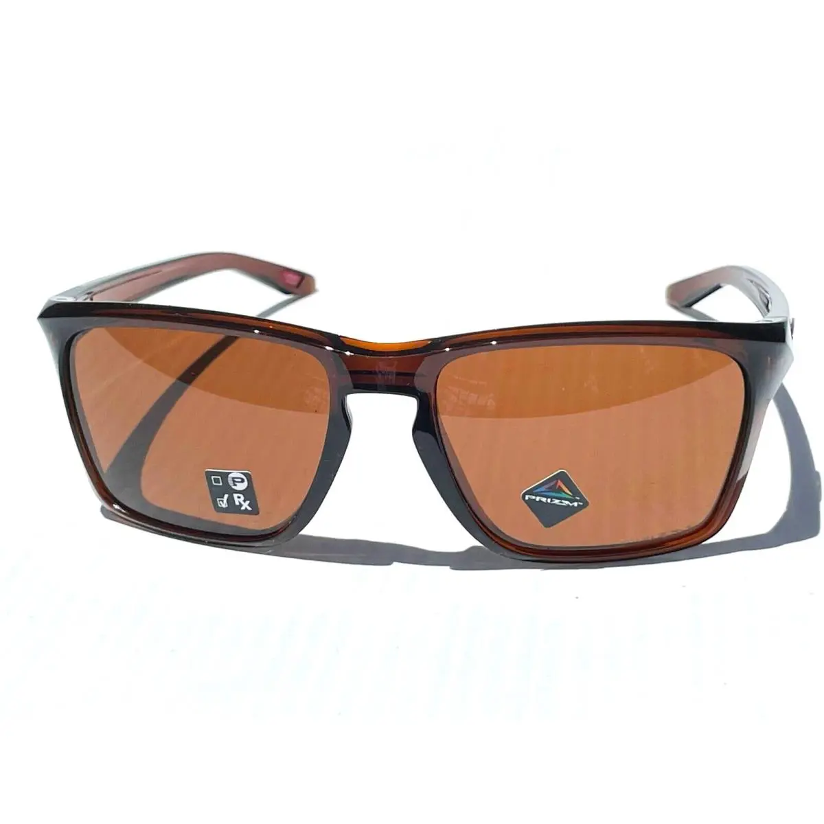 Sylas Shiny Rootbeer Brown Prizm Bronze Lens Sunglass 9448-02 by Oakley