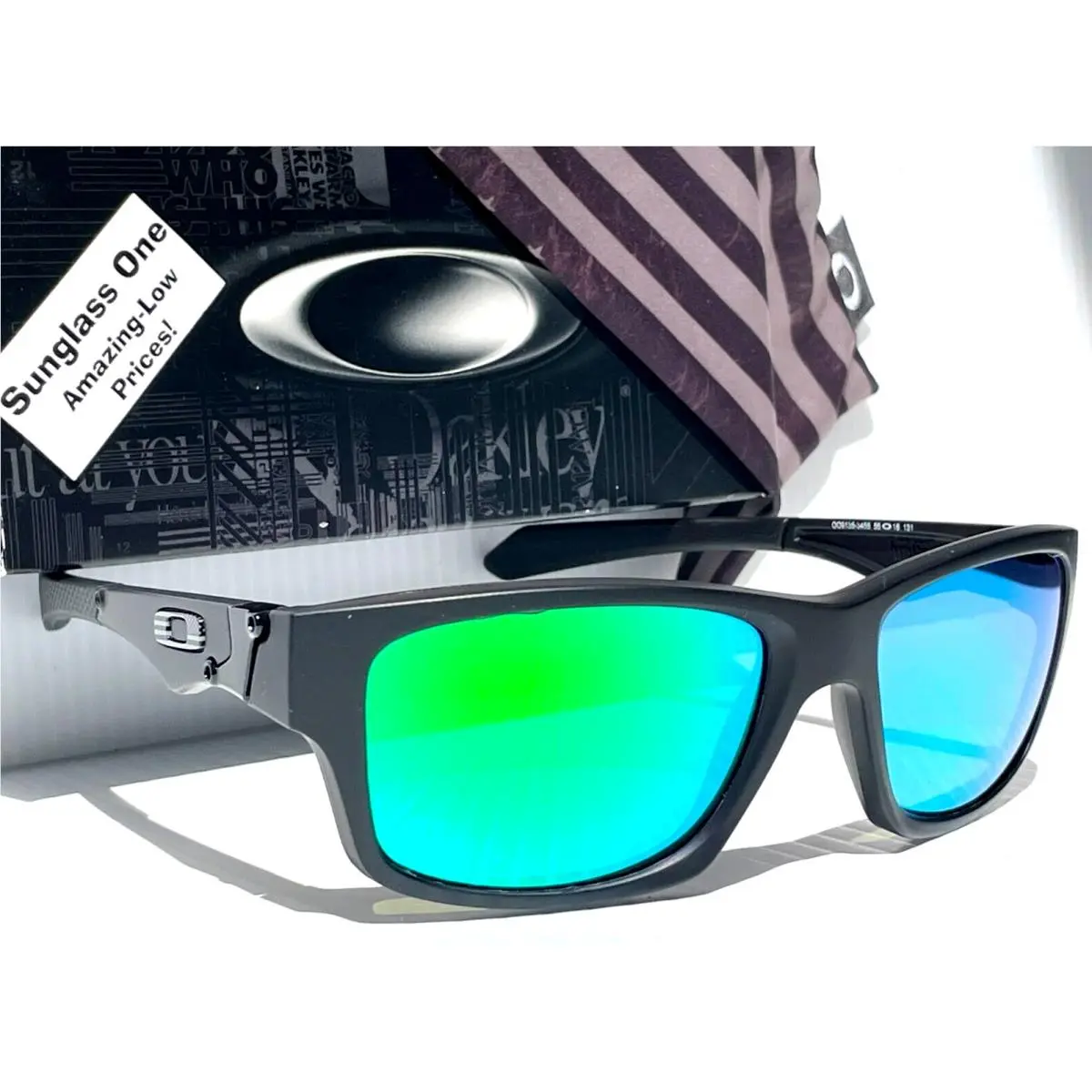 Oakley Jupiter Squared Tonal Usa Flag Polarized Galaxy Jade Sunglass 9135