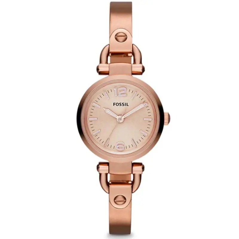 BQ3268 Georgia Mini Rose-tone Stainless Steel Women`s Watch by Fossil