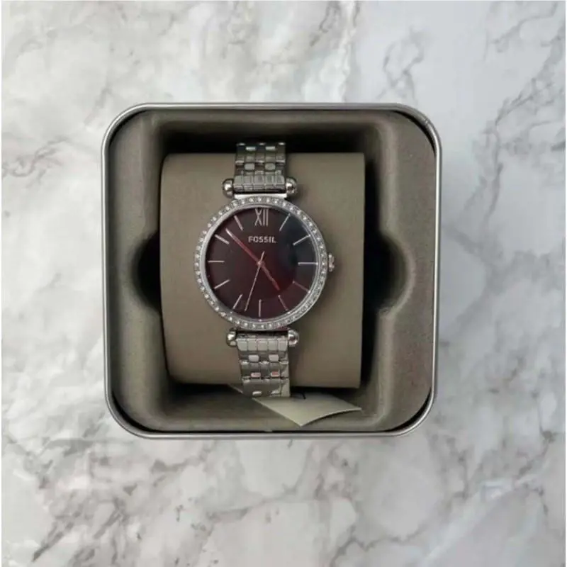 Fossil BQ3496 Tillie Three-hand Stainless Steel Watch