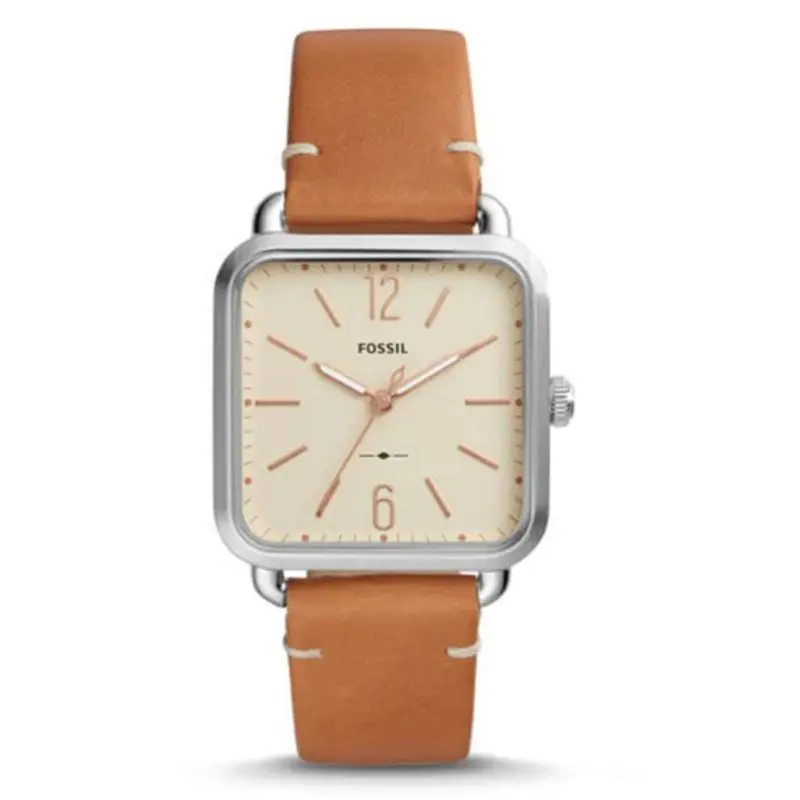 ES4253 Micah Three Hand Sage Tan Leather Watch by Fossil
