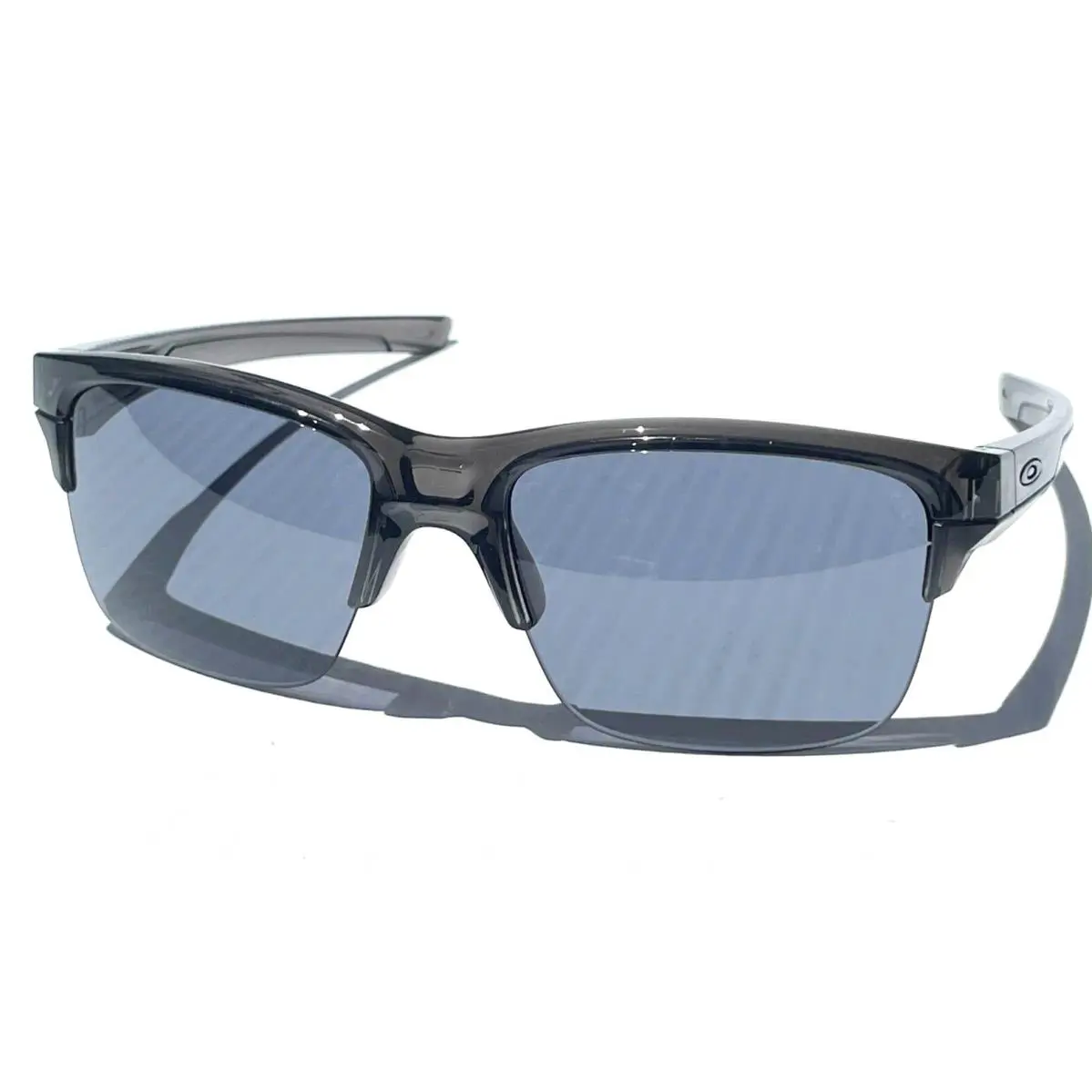 Thinlink Grey Smoke Semi-rimless Frame Grey Lens Sunglass 9316-01 by Oakley