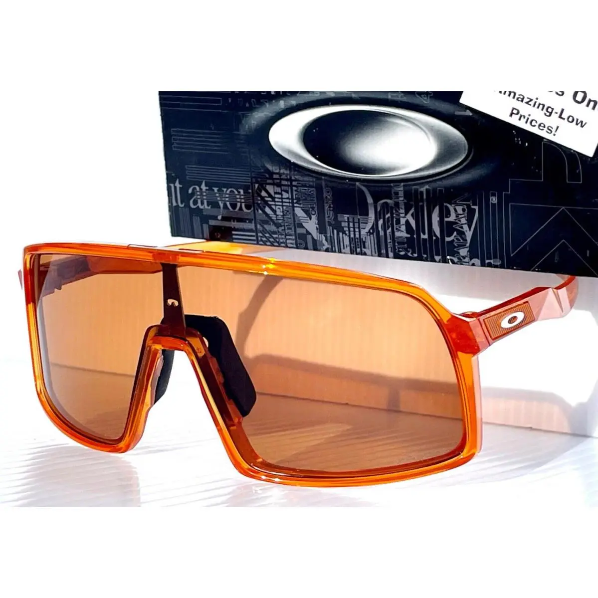 Sutro Translucent Orange Prizm Brown Lens Sunglass 9406-A9 by Oakley