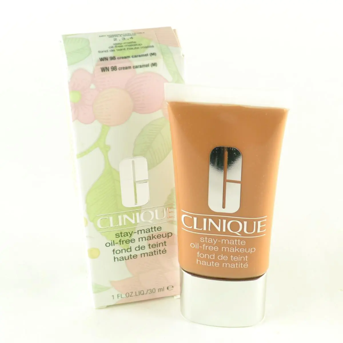 Clinique Stay-matte Oil-free Makeup WN 98 Cream Caramel M - Size 30mL / 1 Oz