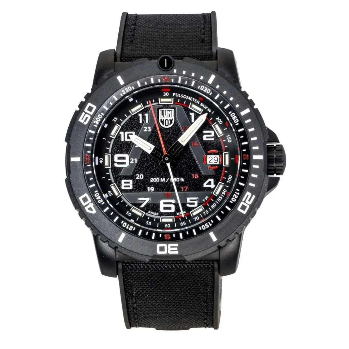 Luminox Ice-sar Arctic Black Dial Quartz Diver`s 200M XL.1081 Men`s Watch