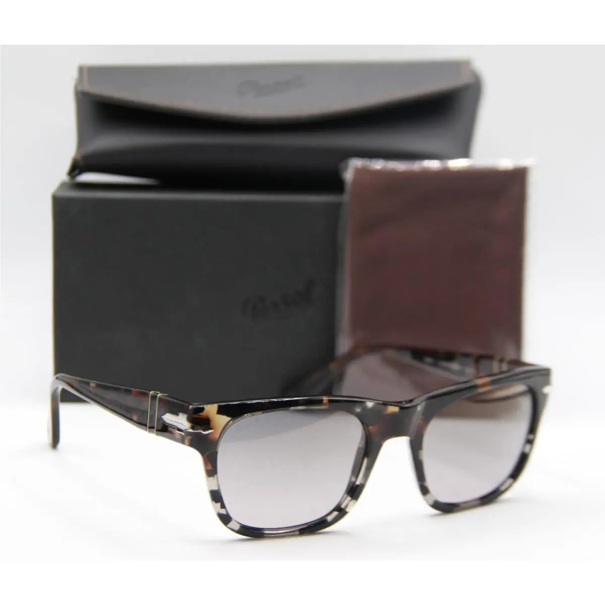 Persol P 3269-S 1159/M3 Grey Havana Polarized Sunglasses 52-20