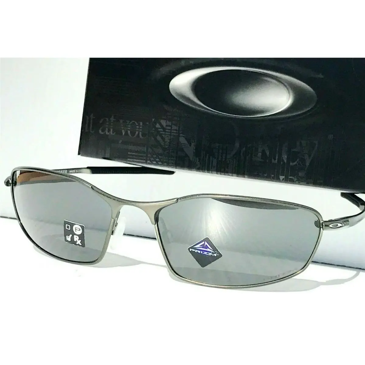 Sunglasses Whisker OO4141-0160 Carbon Color Frame / Prizm Black Lens by Oakley